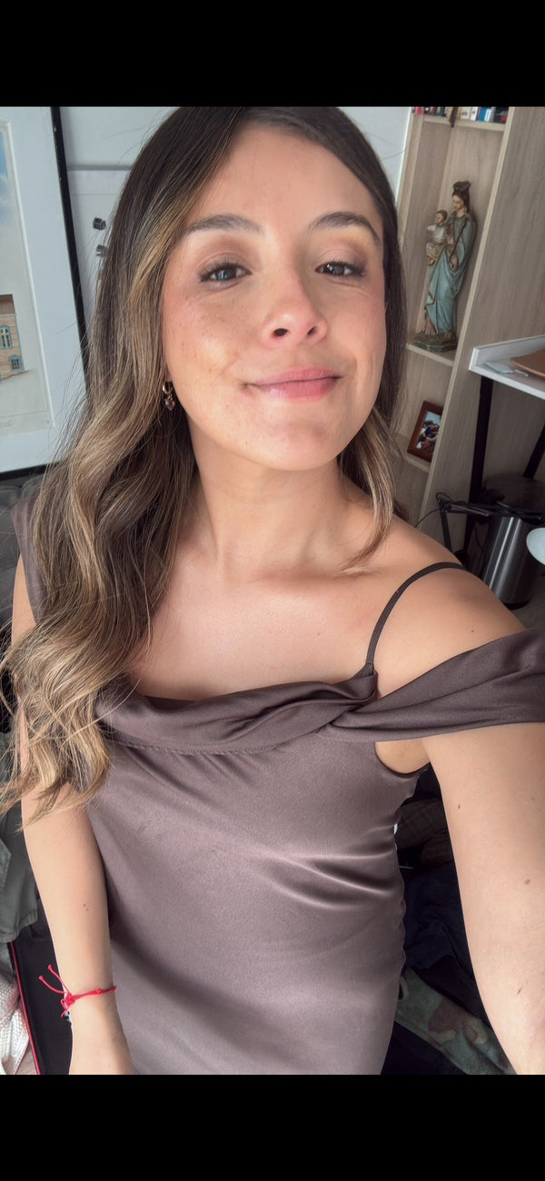 Nvlzla con Vestido Cordoba- Marrón