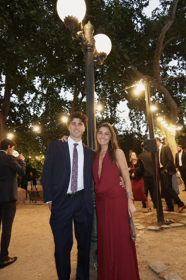 Silvana Bursic con Vestido Marrakech Marsala