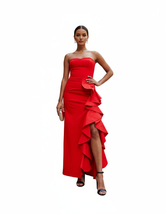 Vestido Macarena Rojo