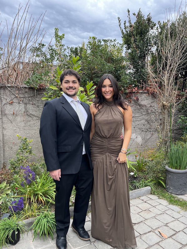 Vickycappelluti_ con Vestido Monaco Verde