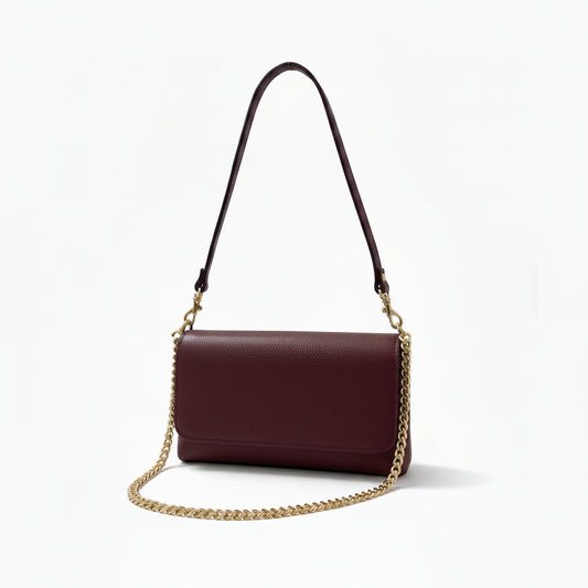 Cartera Vino Cuero