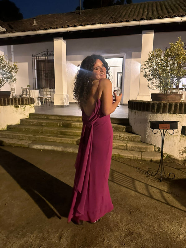  con Vestido Brasil Fucsia