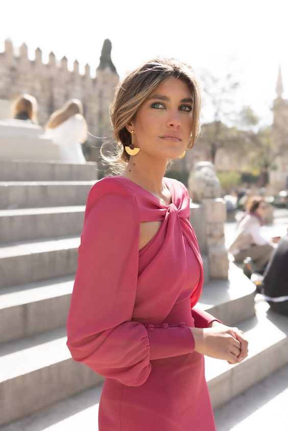 Vestido Cerdeña Rosa