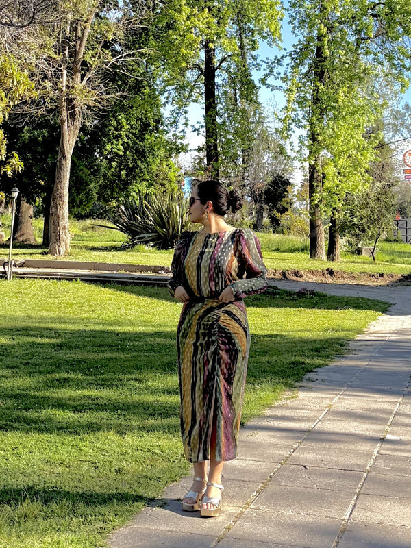 fbahamondesm con Vestido Zoe Estampado