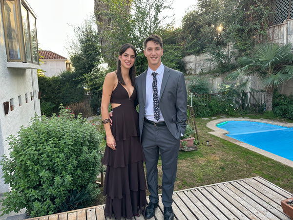  con Vestido Fernanda Café