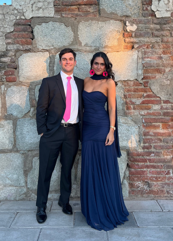  con Vestido Koji Azul