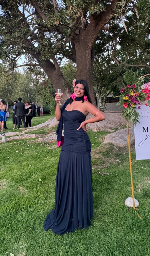  con Vestido Koji Azul
