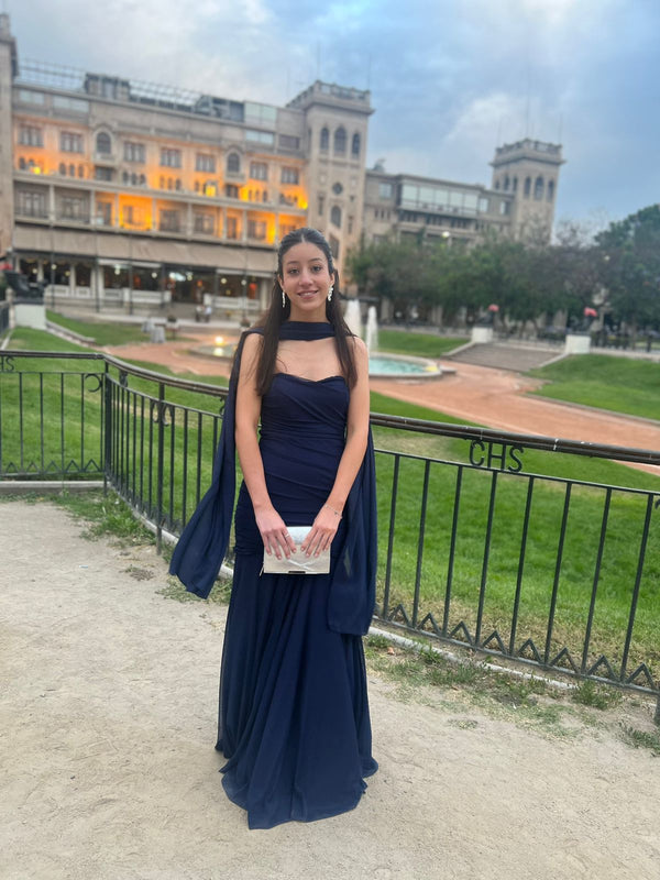  con Vestido Koji Azul