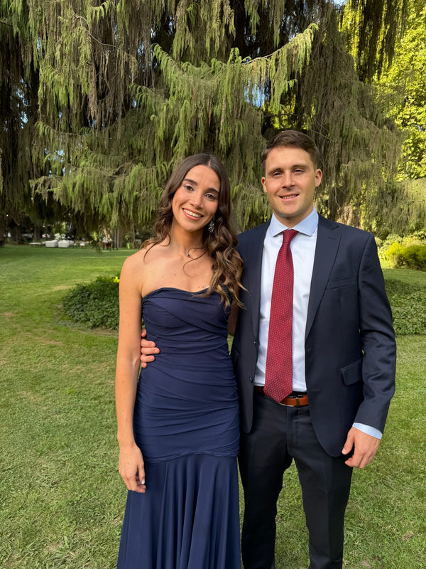  con Vestido Koji Azul
