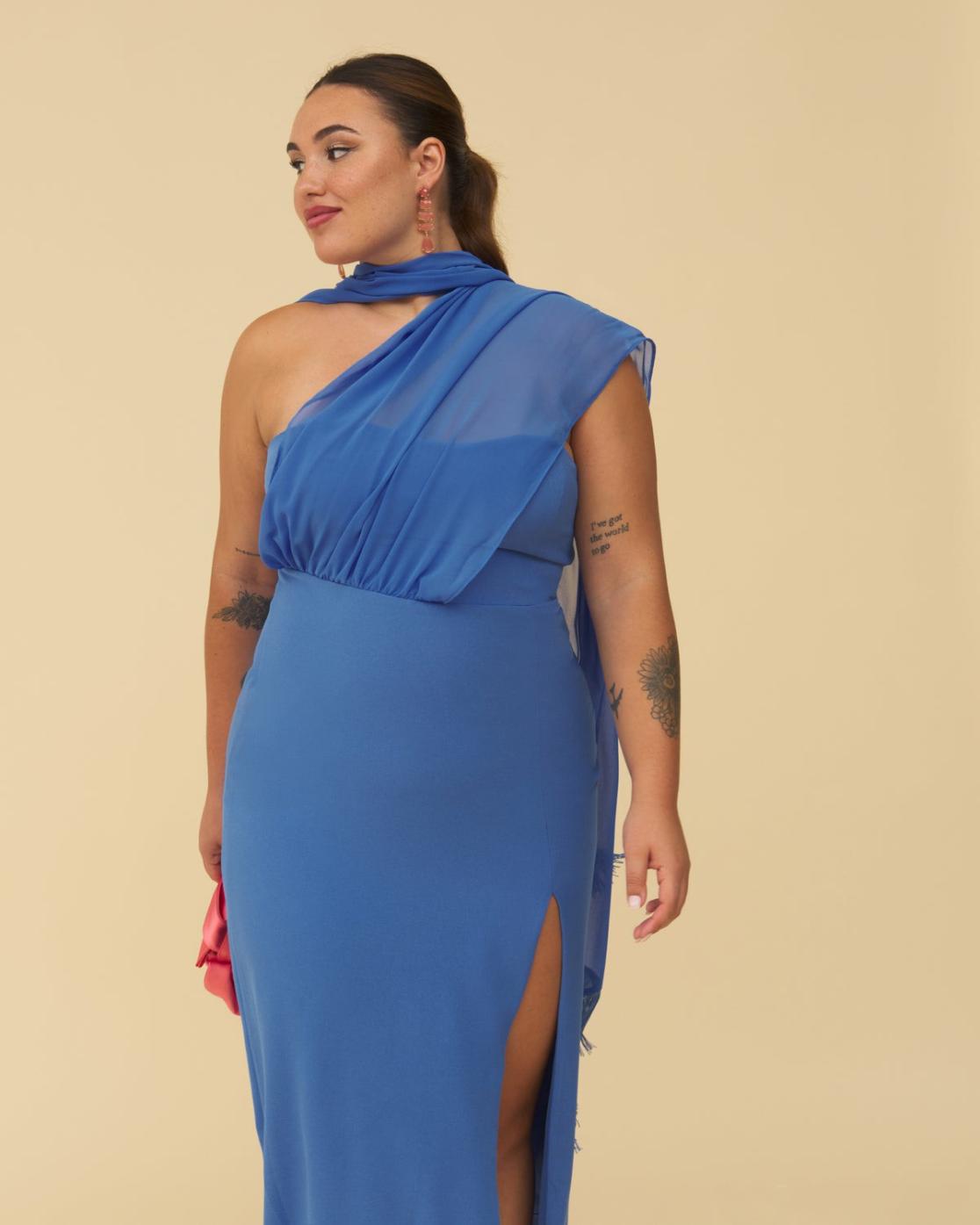 Vestido Lyretta Azul