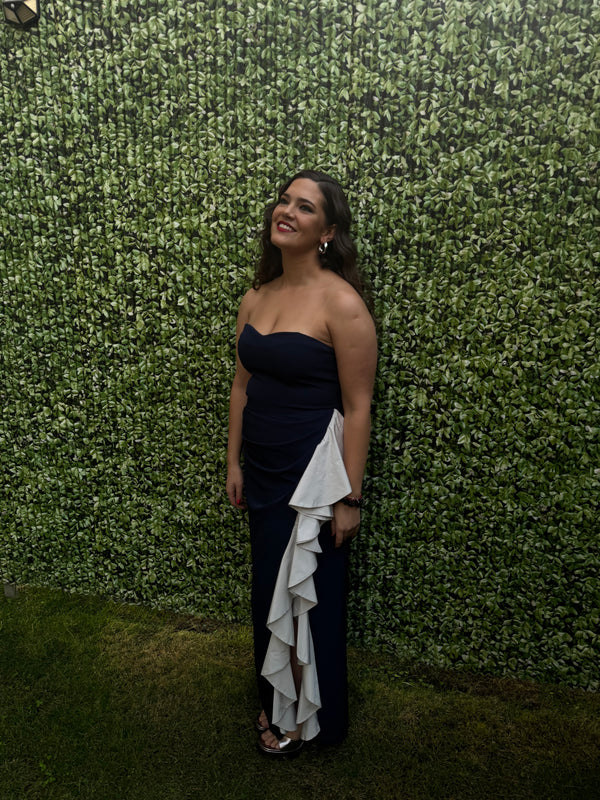  con Vestido Macarena Navy