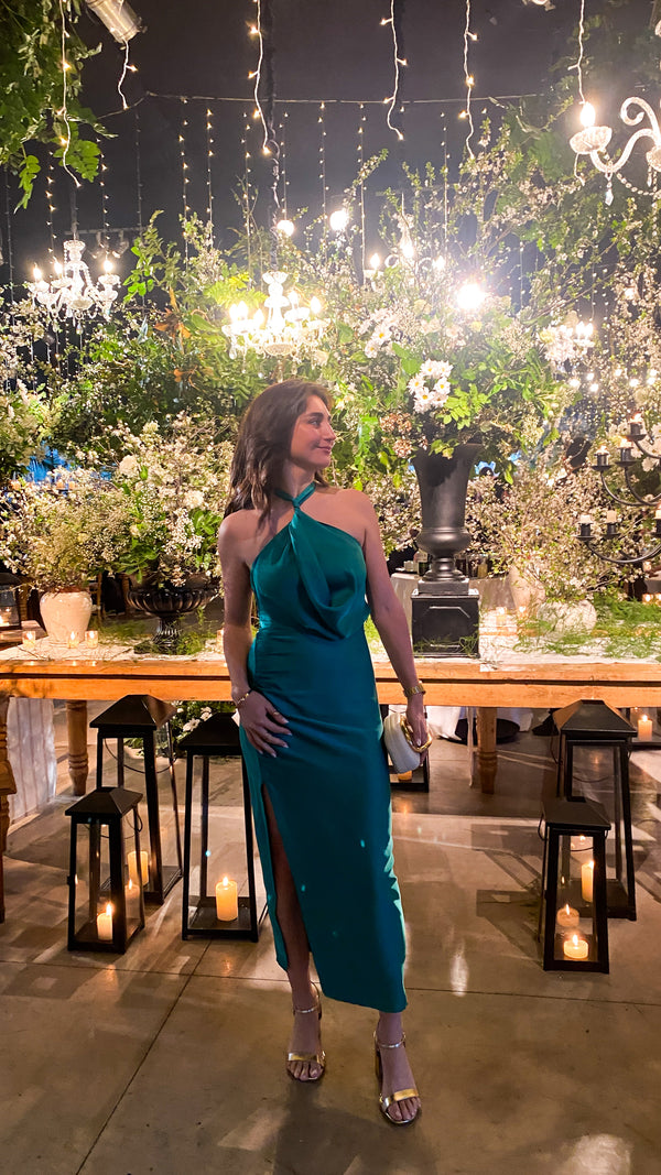  con Vestido Marlene Esmeralda