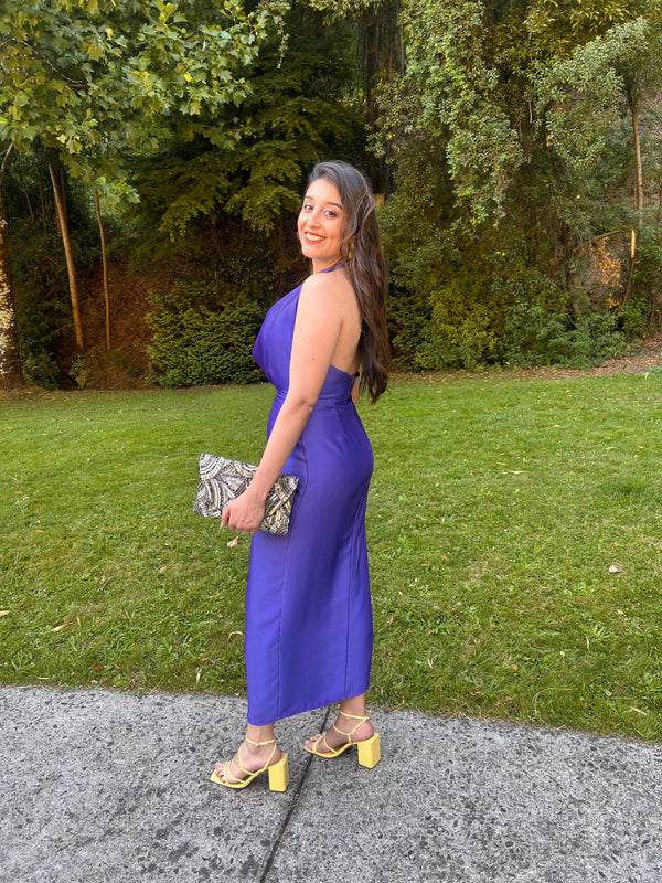  con Vestido Marlene Morado