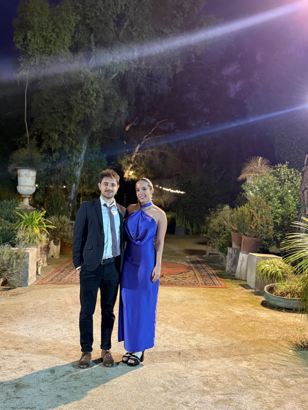  con Vestido Marlene Morado