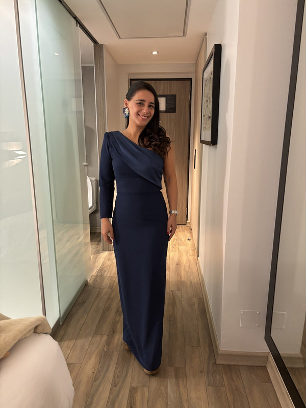 mpazramireze con Vestido Sasa Azul