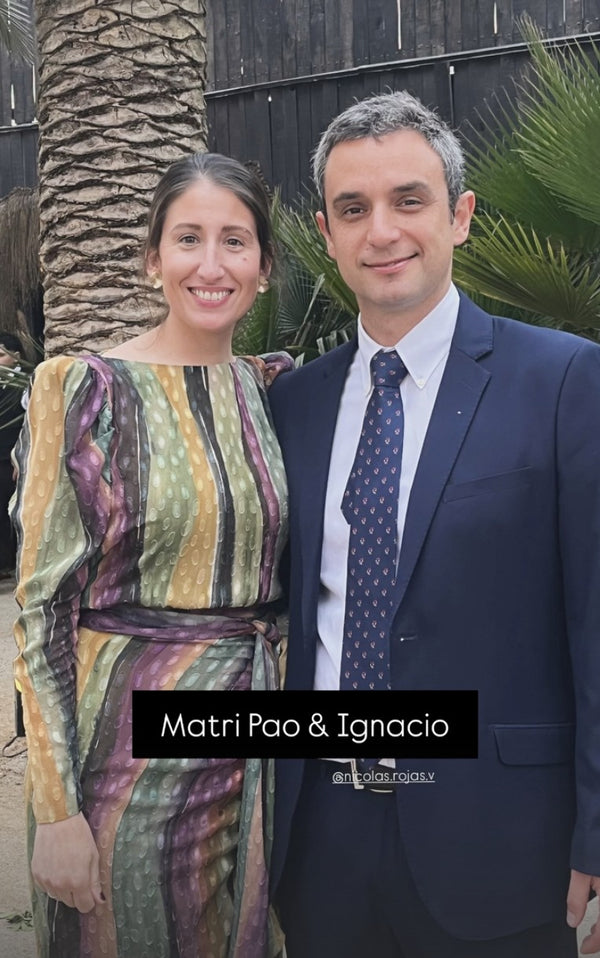 pauli_parentini con Vestido Zoe Estampado