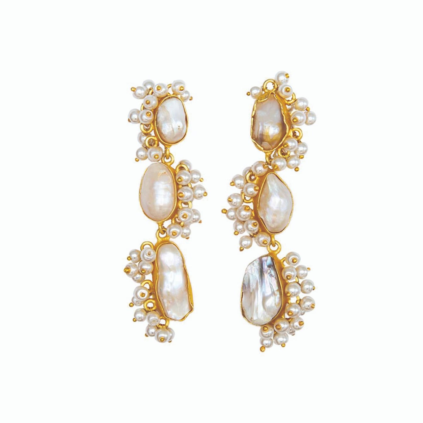 Aros Rebecca Baroque Pearl Dangle