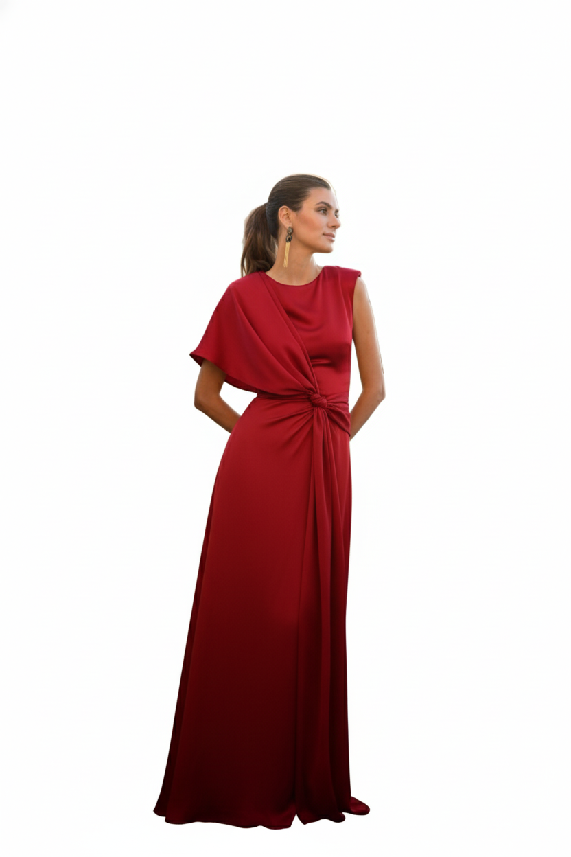 Vestido Silene Rojo