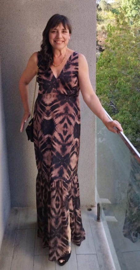  con Vestido Tie dye
