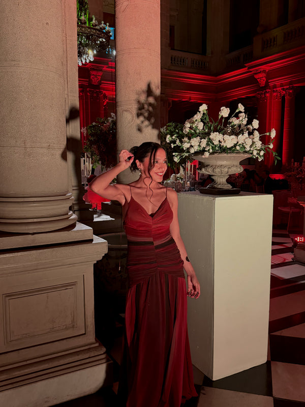  con Vestido Toscana
