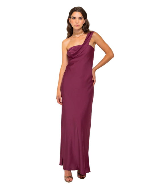 Vestido Elizabeth Ciruela