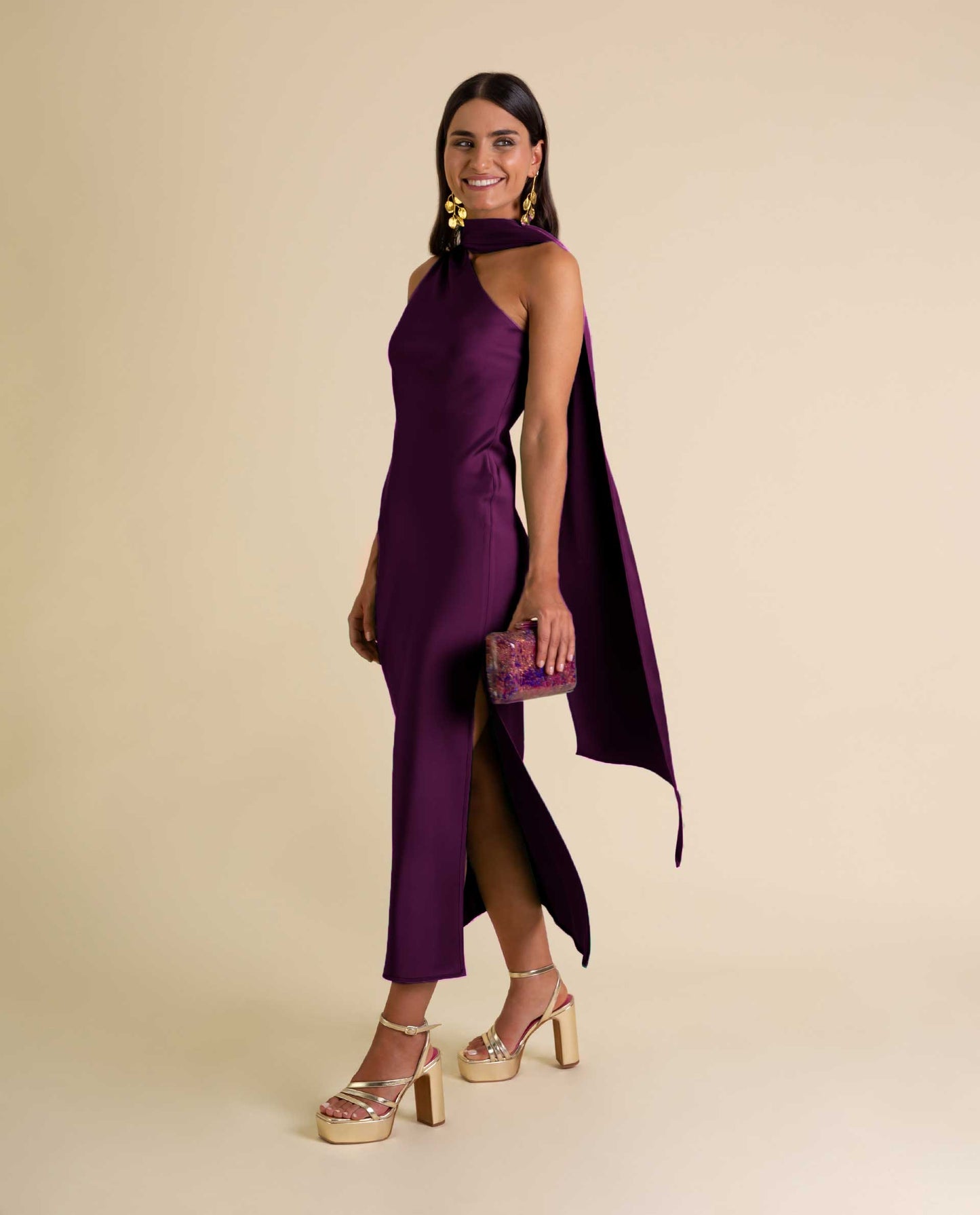 Vestido Morado