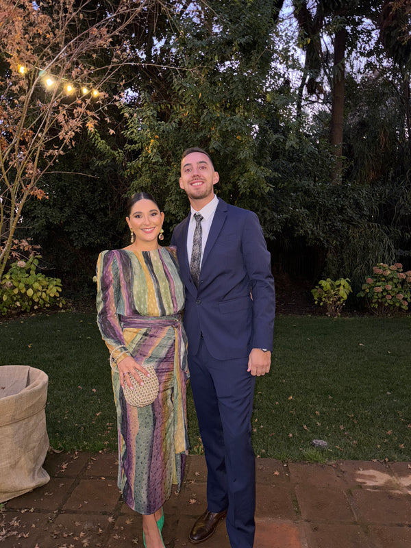  con Vestido Zoe Estampado